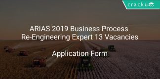 ARIAS 2019 Business Process Re-Engineering Expert 13 Vacancies