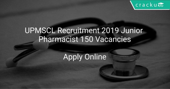 UPMSCL Recruitment 2019 Junior Pharmacist 150 Vacancies