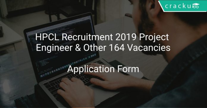 HPCL Recruitment 2019 Project Engineer & Other 164 Vacancies