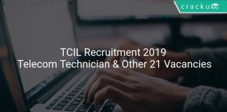 TCIL Recruitment 2019 Telecom Technician & Other 21 Vacancies