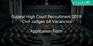 Gujarat High Court Recruitment 2019 Civil Judges 68 Vacancies