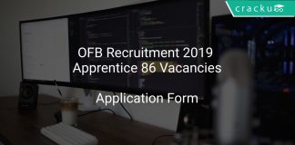 OFB Recruitment 2019 Apprentice 86 Vacancies