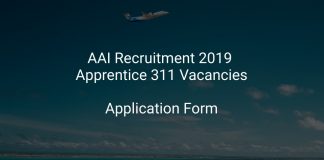 AAI Recruitment 2019 Apprentice 311 Vacancies