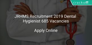 JRHMS Recruitment 2019 Medical Officer & Other 685 Vacancies