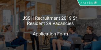 JSSH Recruitment 2019 Sr Resident 29 Vacancies