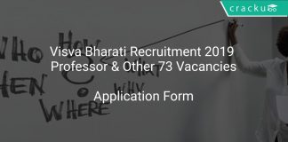 Visva Bharati Recruitment 2019 Professor & Other 73 Vacancies