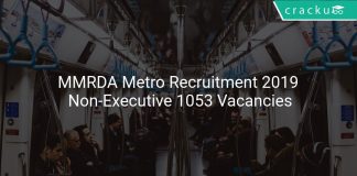 MMRDA Metro Recruitment 2019 Non-Executive 1053 Vacancies