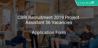 CBRI Recruitment 2019 Project Assistant 56 Vacancies