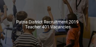 Patna District Recruitment 2019 Teacher 401 Vacancies