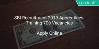 SBI Recruitment 2019 Apprentices Training 700 Vacancies