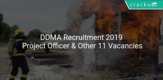 DDMA Recruitment 2019