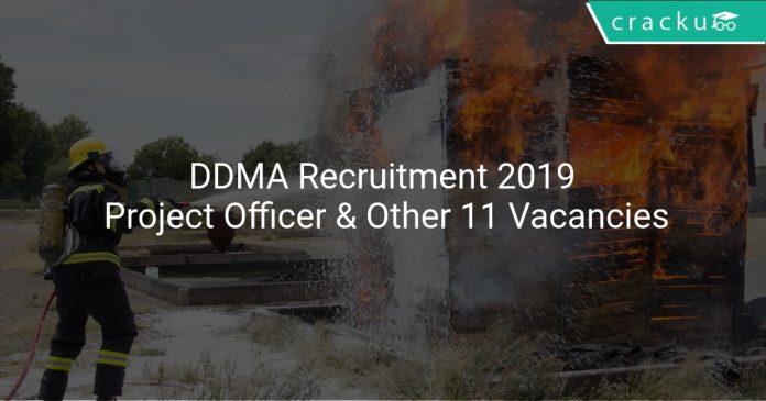 DDMA Recruitment 2019