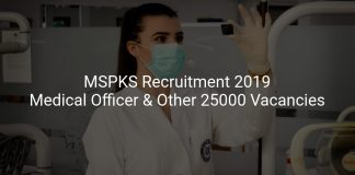 MSPKS Recruitment 2019