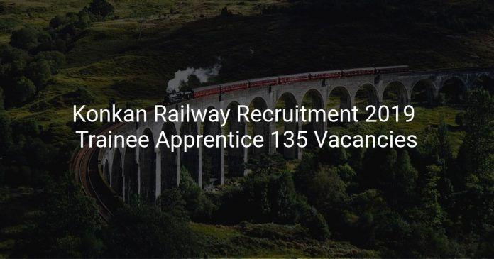 Konkan Railway Recruitment 2019
