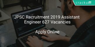 JPSC Recruitment 2019 Assistant Engineer 627 Vacancies