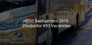 HRTC Recruitment 2019