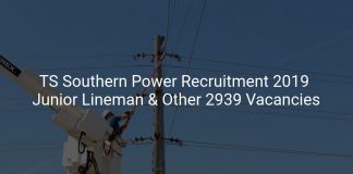 TS Southern Power Recruitment 2019