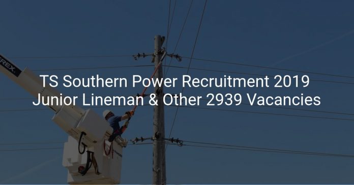 TS Southern Power Recruitment 2019