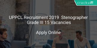 UPPCL Recruitment 2019 Stenographer Grade III 15 Vacancies