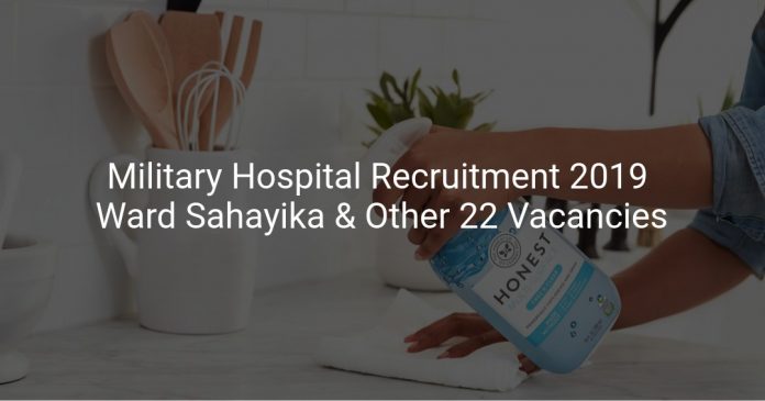 Military Hospital Recruitment 2019