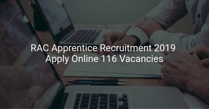 RAC Apprentice Recruitment 2019