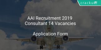 AAI Recruitment 2019 Consultant 14 Vacancies
