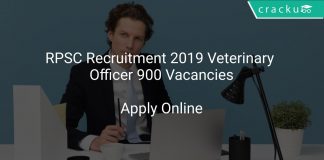 RPSC Recruitment 2019 Veterinary Officer 900 Vacancies