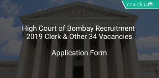 High Court of Bombay Recruitment 2019 Clerk & Other 34 Vacancies
