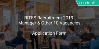 RITES Recruitment 2019 Manager & Other 10 Vacancies
