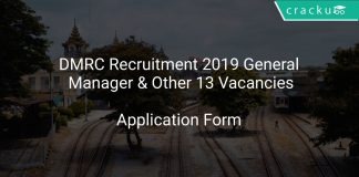 DMRC Recruitment 2019 General Manager & Other 13 Vacancies