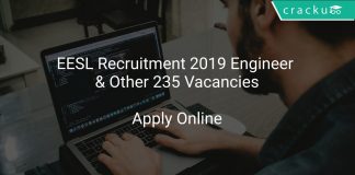 EESL Recruitment 2019 Engineer & Other 235 Vacancies