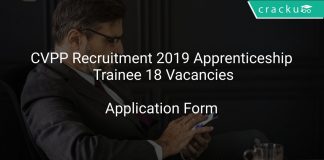 CVPPL Apprentice Recruitment 2019