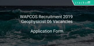 WAPCOS Recruitment 2019 Geophysicist 06 Vacancies