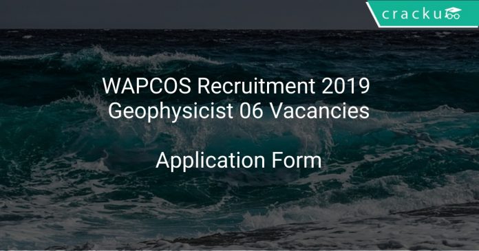 WAPCOS Recruitment 2019 Geophysicist 06 Vacancies