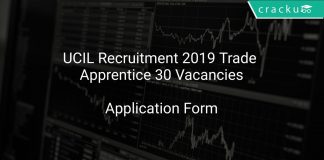 UCIL Recruitment 2019 Trade Apprentice 30 Vacancies