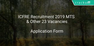 ICFRE Recruitment 2019 MTS & Other 23 Vacancies