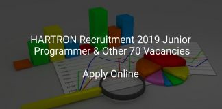 HARTRON Recruitment 2019 Junior Programmer & Other 70 Vacancies