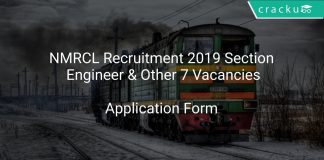 NMRCL Recruitment 2019 Section Engineer & Other 7 Vacancies