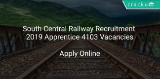 South Central Railway Recruitment 2019 Apprentice 4103 Vacancies