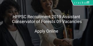 HPPSC Recruitment 2019 Assistant Conservator of Forests 09 Vacancies