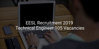 EESL Recruitment 2019 Technical Engineer 105 Vacancies