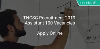 TNCSC Recruitment 2019 Assistant 100 Vacancies