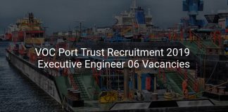 VOC Port Trust Recruitment 2019