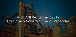 MIDHANI Recruitment 2019