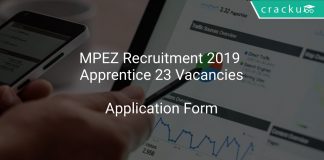 MPEZ Recruitment 2019 Apprentice 23 Vacancies