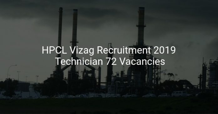 HPCL Vizag Recruitment 2019