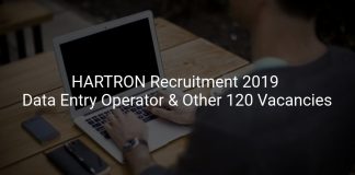 HARTRON Recruitment 2019
