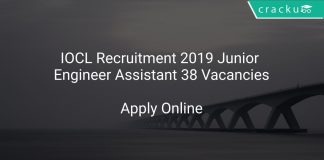 IOCL Recruitment 2019 Junior Engineer Assistant 38 Vacancies