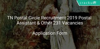 TN Postal Circle Recruitment 2019 Postal Assistant & Other 231 Vacancies