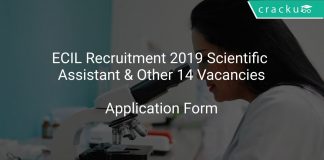 ECIL Recruitment 2019 Scientific Assistant & Other 14 Vacancies